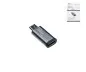 Preview: Adapter, micro plug to USB C socket, aluminium box, space grey, DINIC Box